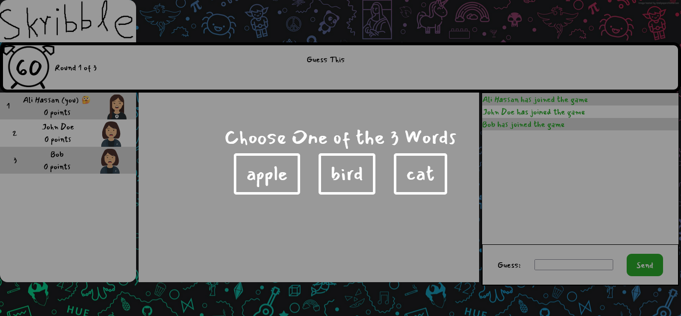 Skribbl Clone Screenshot 2
